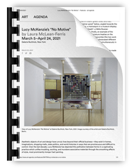 Lucy McKenzie’s “No Motive” by Laura McLean-Ferris - Features - art-agenda March 23, 2021